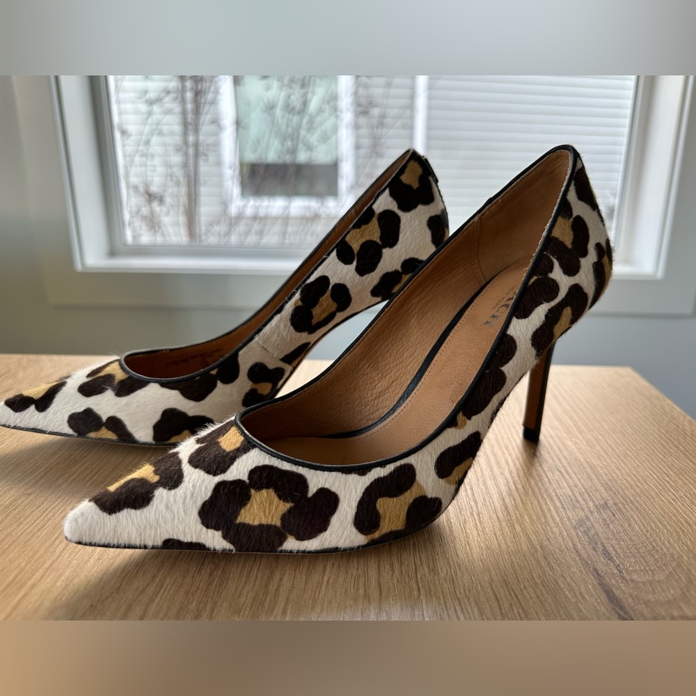 Coach Heels for Autumn/Fall Size 6.5B